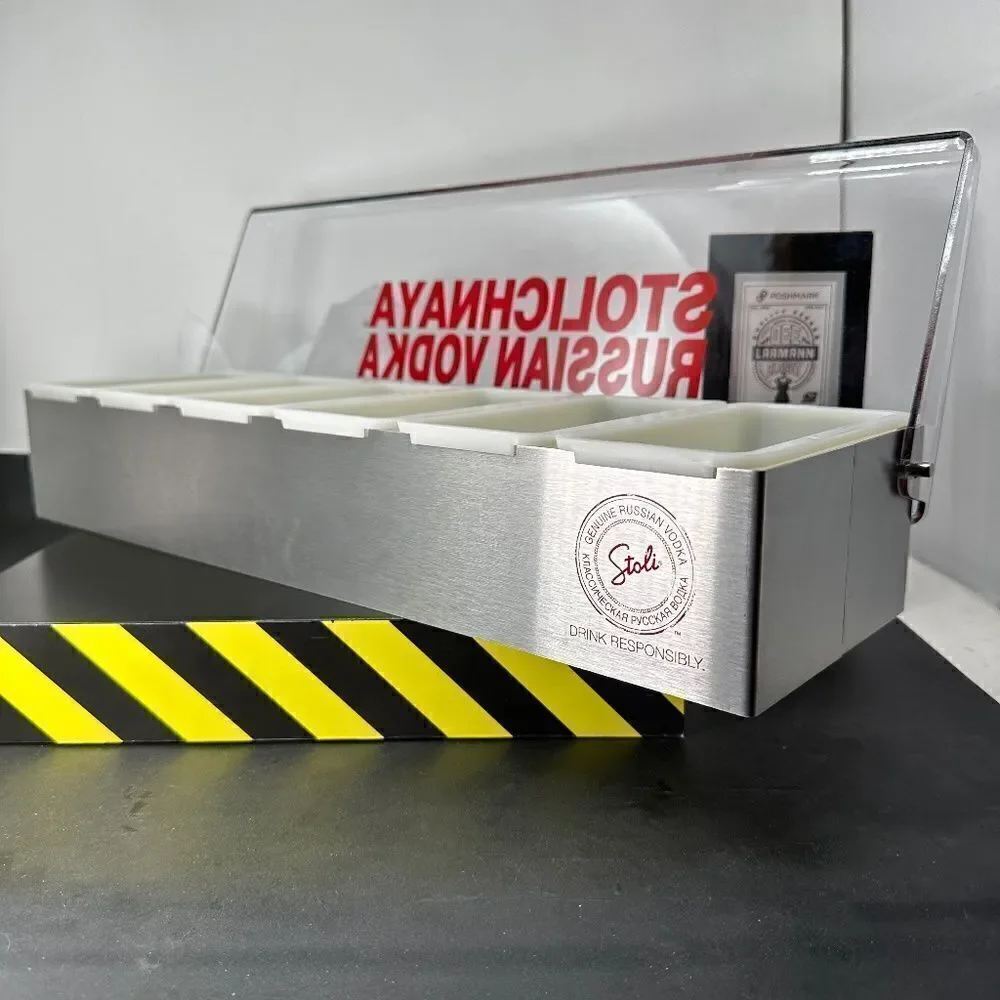 STOLICHNAYA VODKA- SUPREME BAR GARNISH TRAY